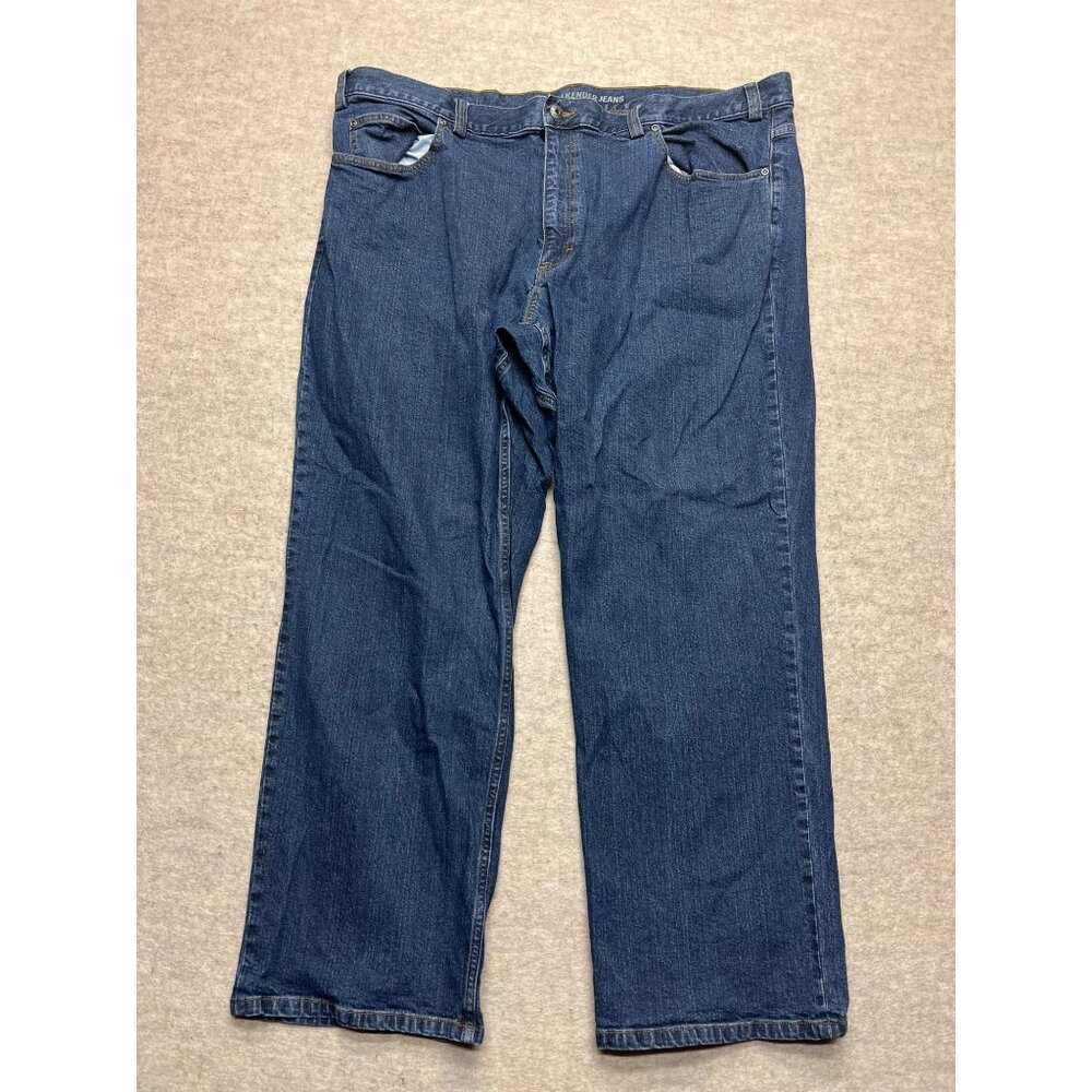 Duluth Trading Co. Flex Weekender Straight Leg Medium Wash Denim Jeans 46 X 30